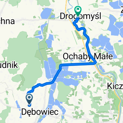 Polna 15, Dębowiec do Główna 18A, Drogomyśl