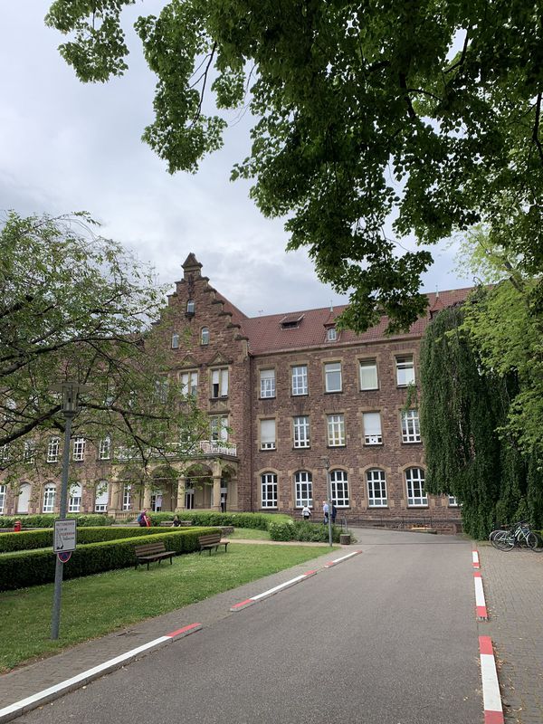 In Erinnerung an meinen Aufenthalt im Klinikum vor einem Jahr