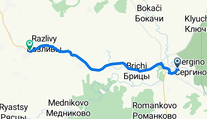 Маршрут в 58К-326