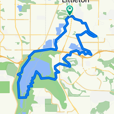 Platte to Chatfield to Highline Canal Loop