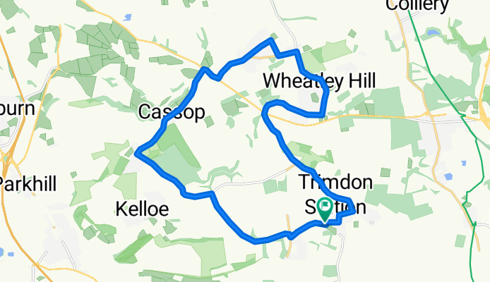 Victoria Terrace 1, Trimdon Colliery to Victoria Terrace 1, Trimdon Colliery