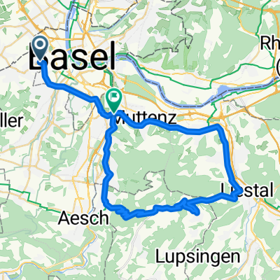 Allschwil-Gempen-Liestal-Pratteln-Basel