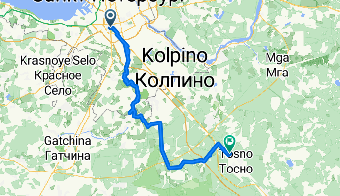 Старые места по новому - Графская Славянка on GPSies.com