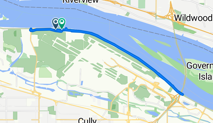 Steady ride in Portland