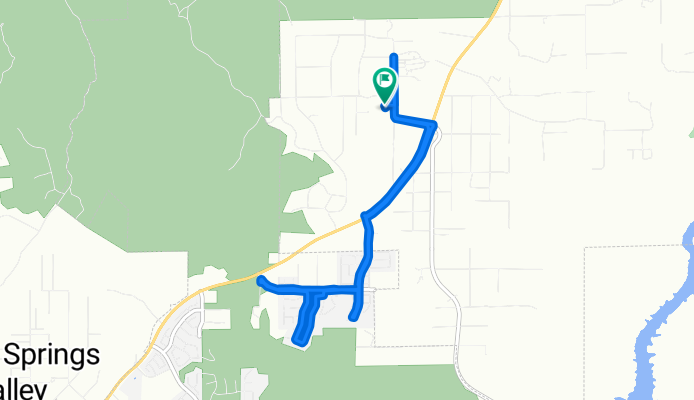 Moderate route in Perris
