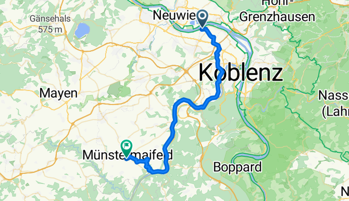 Münstermaifeld via Schrumpftal