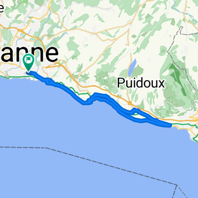 Avenue Samson Reymondin 6–12, Pully to Avenue Samson Reymondin 15, Pully