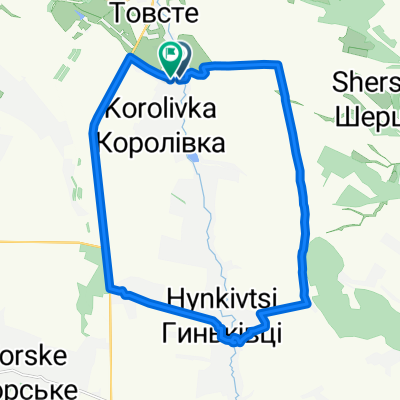 Легкий маршрут в Головчинці