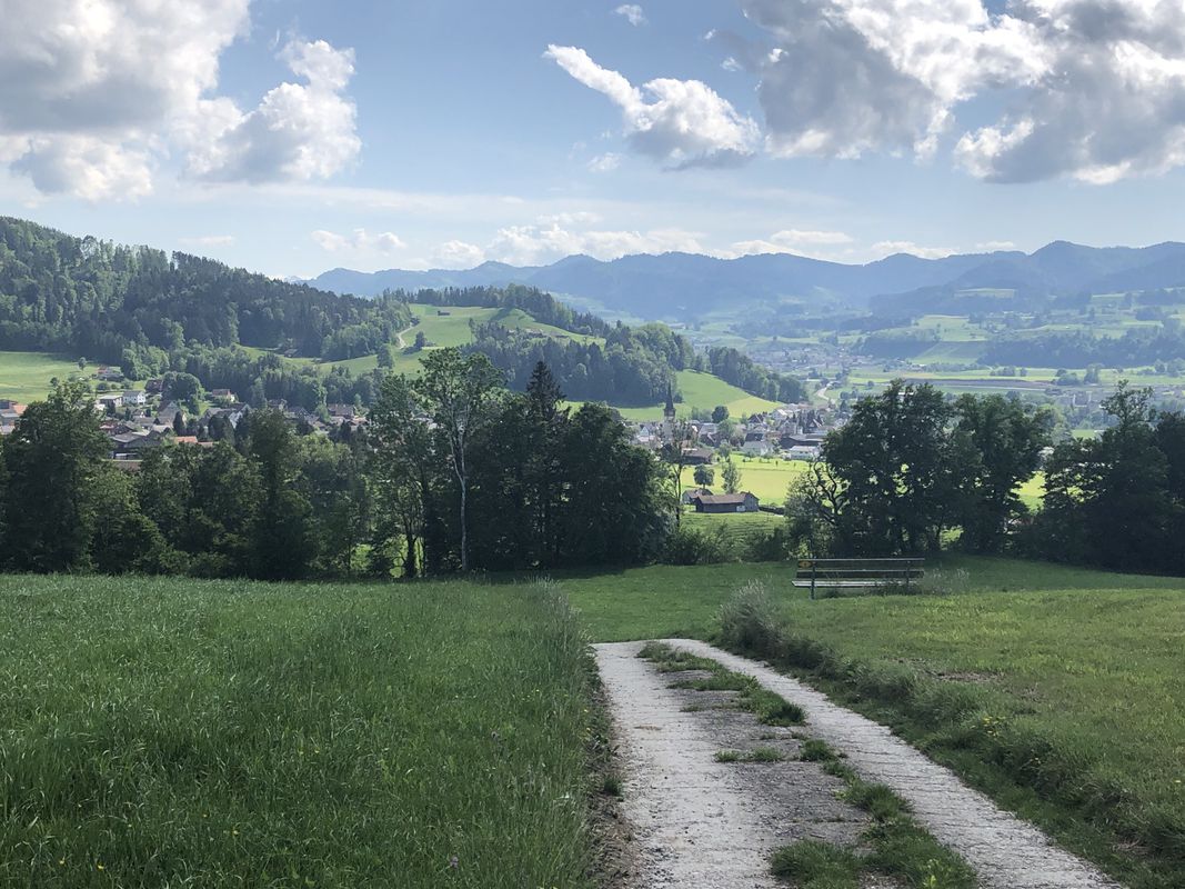 Ganterschwil, Lütisburg, Windrädli-, Comic-Weg, Weidli,Ganterschwil