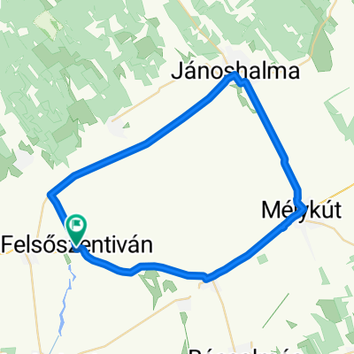 Szent István utca 3, Felsőszentiván to Szent István utca 3, Felsőszentiván