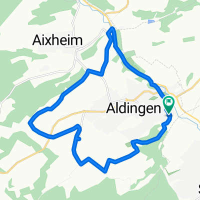 Moderate Route in Aldingen