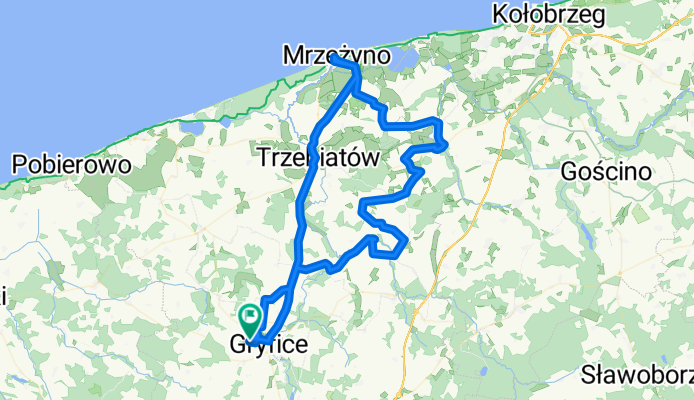 Topolowa 17, Rzęskowo do Topolowa 16, Rzęskowo