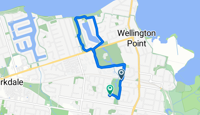 Steady ride in Wellington Point