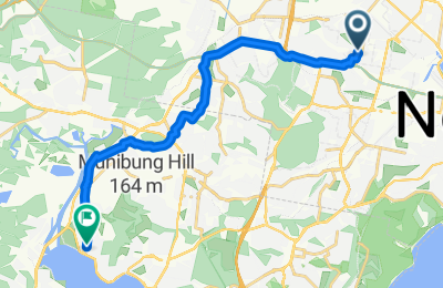 Route in der Bikemap App öffnen
