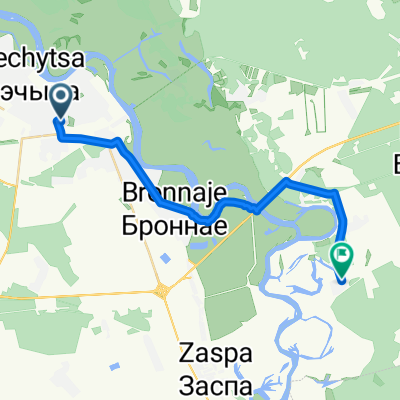 От улица Достоевского 51A, Речица до Н-4173