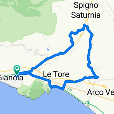 Da Via Gianola 13, Formia a Via Gianola 15, Formia