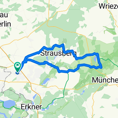 Neuenhagen - Buckow - Strausberg - Neuenhagen