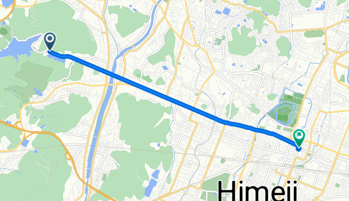 星の子館前(バス), 姫路市 to 姫路市