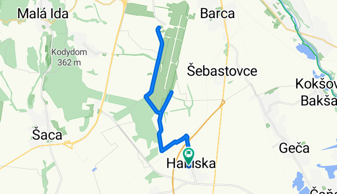 Jednoduchá jazda Haniska