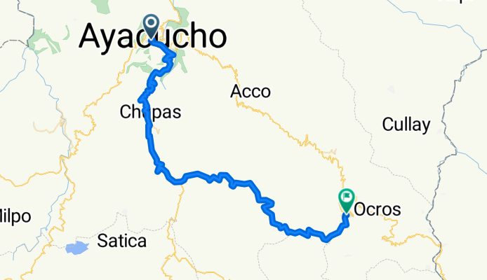 Ayacucho Radfahren