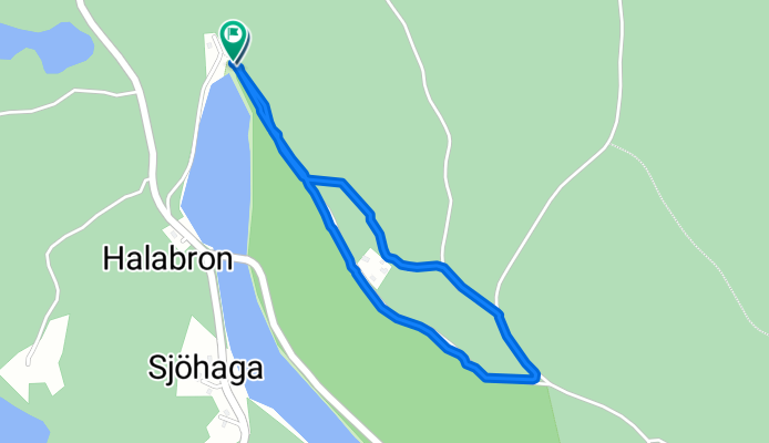 Moderate route in Olofström