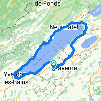 Giro lago di Neuchatel