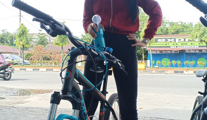 Photo 1 of the Bikemap route "Jalan Penampungan, Kecamatan Sunggal to Jalan Penampungan, Kecamatan Sunggal"