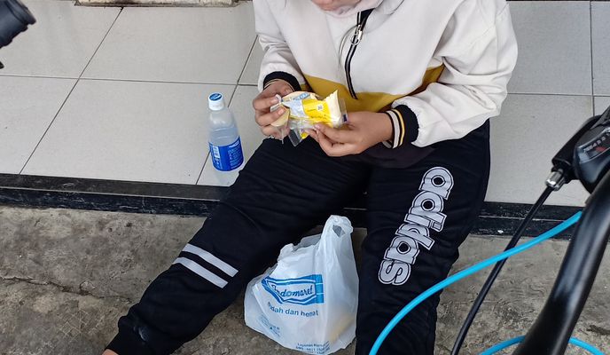 Photo 2 of the Bikemap route "Jalan Penampungan, Kecamatan Sunggal to Jalan Penampungan, Kecamatan Sunggal"