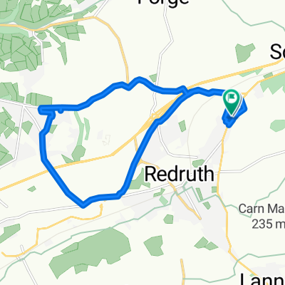 Panorama, Highway Lane, Redruth to Mount Ambrose, Redruth