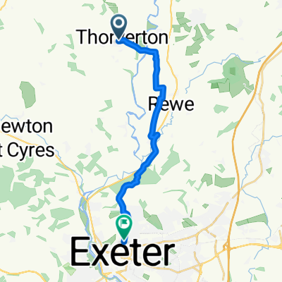 Back from Thorveton
