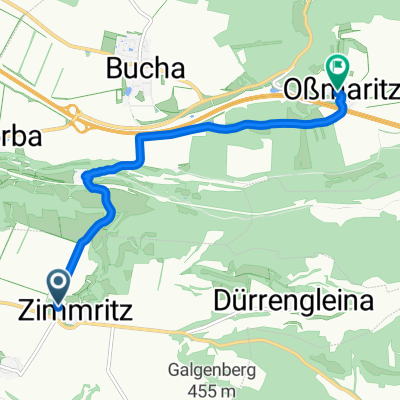 Zimmritz 2, Milda nach Oßmaritz 1, Bucha