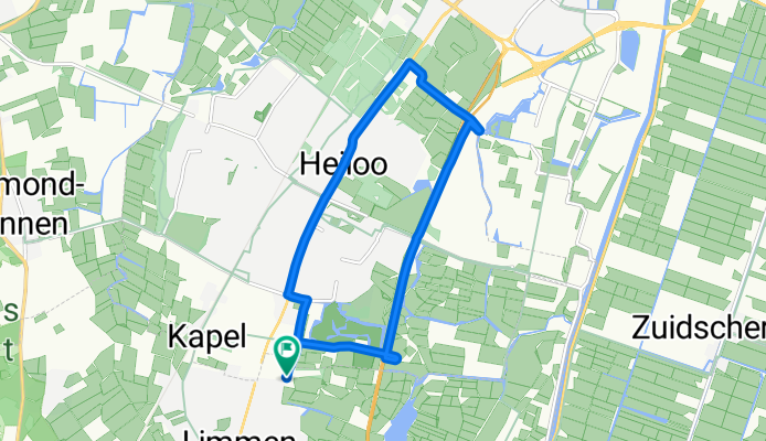 10km van huis via Heiloo