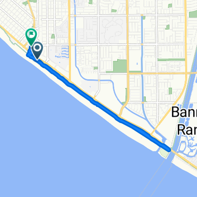 Relaxed route in Huntington Beach
