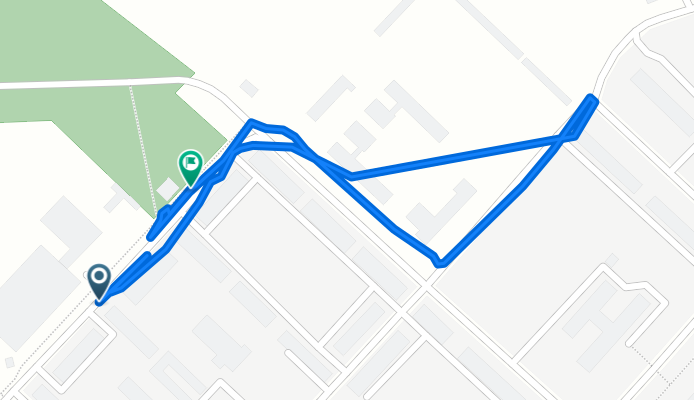 От улица Гагарина 69, Отрадный до улица Гагарина 54, Отрадный