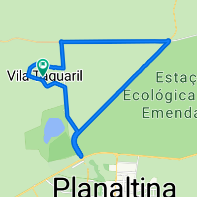 Caminhada intensa em Brasília