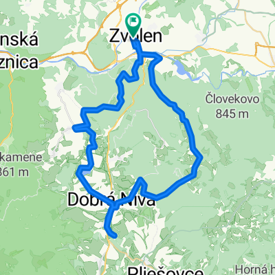 ZV, Kráľová, Dobrá Niva, DN viadukt, Bacúrov, popri Pustom Hrade, ZV