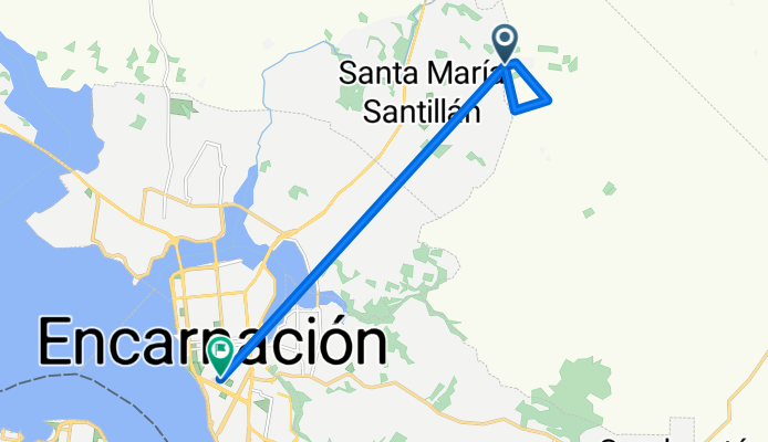 De Paraguay, Arroyo Pora a Encarnación