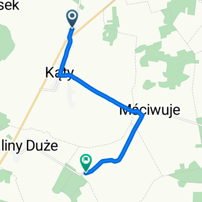 Umiarkowana trasa w Mały Płock