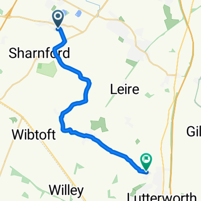 Cook's Lane 11, Sapcote to The Green, Bitteswell