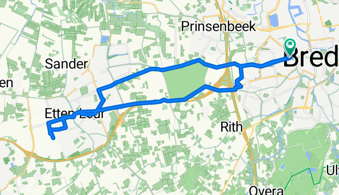 test ride naar Etten-Leur