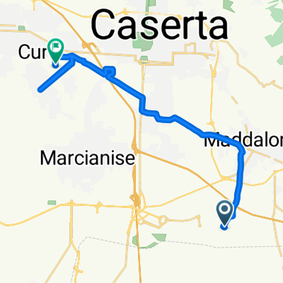 Da Via Ficucella 2, Maddaloni a Via Martiri di Cefalonia 33, Macerata Campania