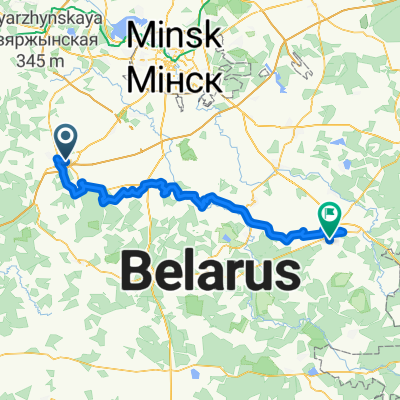 [Пухавічы] Дзяржынск - Станькава - Шабуні - Блонь