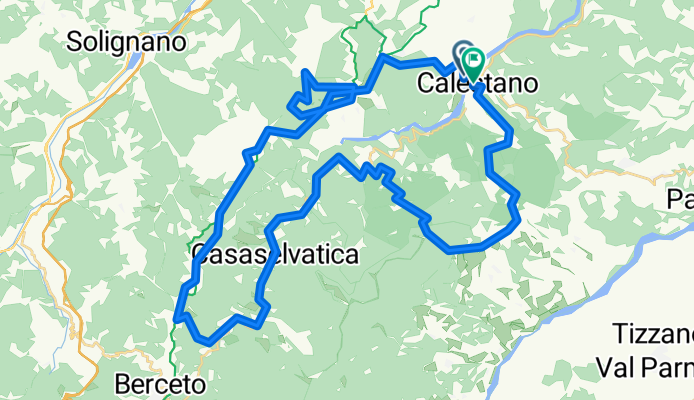 Mtb calestano francigena fugazzolo calestano