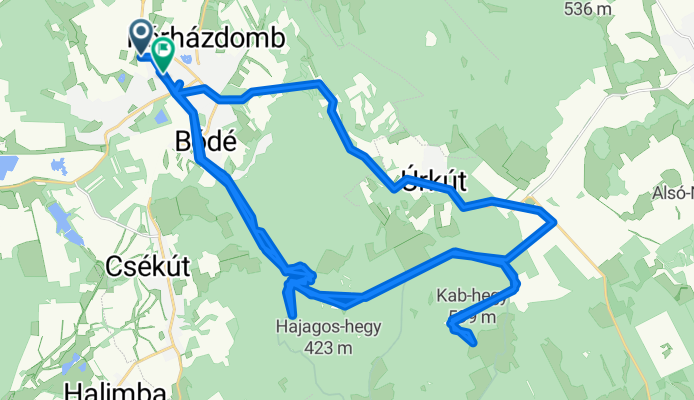 Open this route in Bikemap Web
