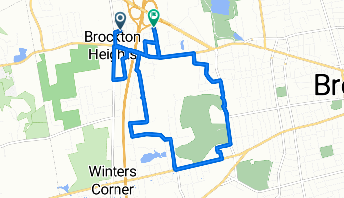 24 Bower Ave, Brockton to 116 Keene St, Brockton