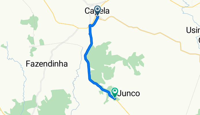 Rota repousante em Capela