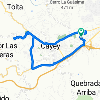 Calle B, Cayey to Calle B, Cayey