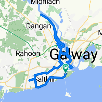 Steady ride in Galway