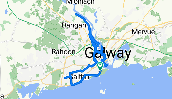 Steady ride in Galway