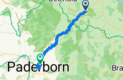 Route in der Bikemap App öffnen